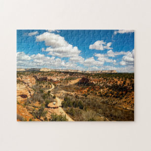 Angels Landing Utah. Jigsaw Puzzle