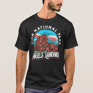 Angels Landing Zion National Park Vintage T-Shirt