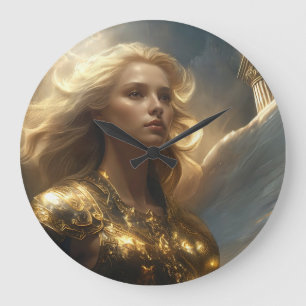 ANGELS LARGE CLOCK