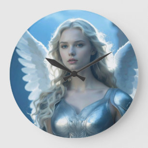 ANGELS LARGE CLOCK