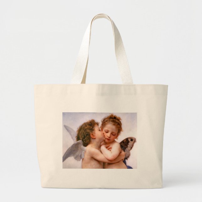 Angels Large Tote Bag (Front)