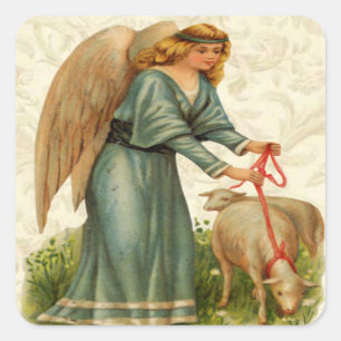Angels Little Lamb Stickers
