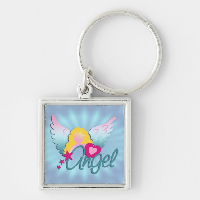 Angels Love Key Ring (Front)