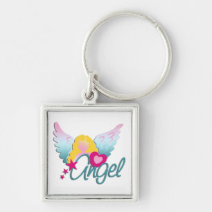 Angels Love Key Ring