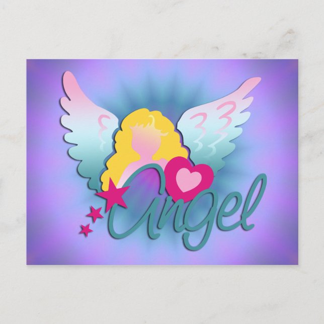 Angels Love Postcard (Front)