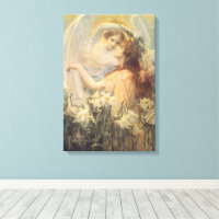 Angel's Message by George Swinstead, Vintage Art