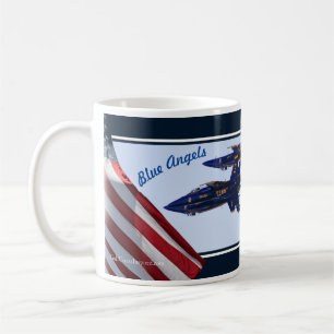 Angels Navy Jets F/A-18 E/F Super Hornets  Coffee Coffee Mug