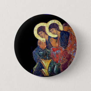 Angels of Annunciation 6 Cm Round Badge