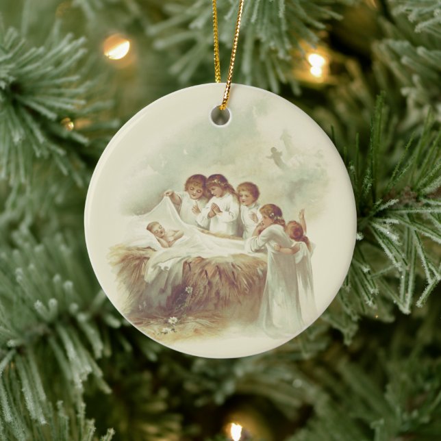 Angels of Christ Ceramic Tree Decoration (Tree)