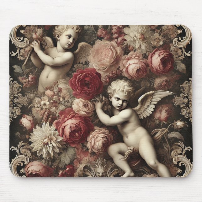 Angels of Discord – Gothic Victorian  Mouse Mat (Front)