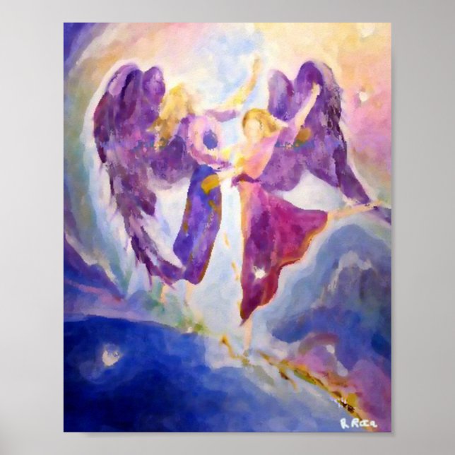 Angels of heaven Oils Poster (Front)