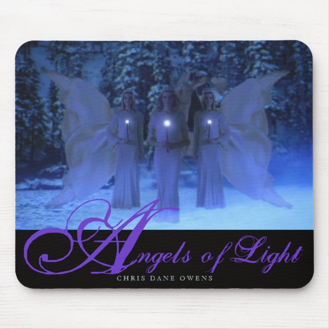 ANGELS OF LIGHT -Mouse Pad Mouse Mat (Front)