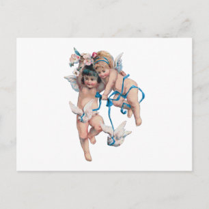 ANGELS OF PEACE ON EARTH GOOD WILL TOWARD MEN POSTCARD