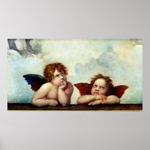 Angels of the Sistene Madonna Poster
