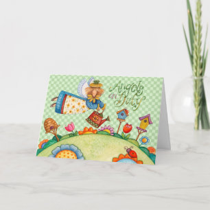 Angels on Duty - Greeting Card