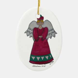 Angels on High Ceramic Tree Decoration
