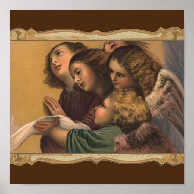 Angels Painting Poster (Front)