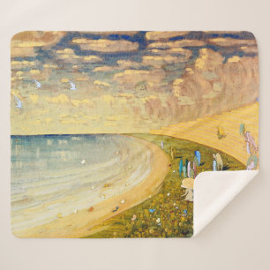 Angels (Paradise) Mikalojus Ciurlionis Sherpa Blanket
