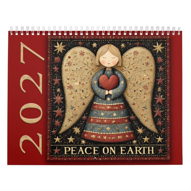 Angels –  Peace on Earth Calendar (Cover)