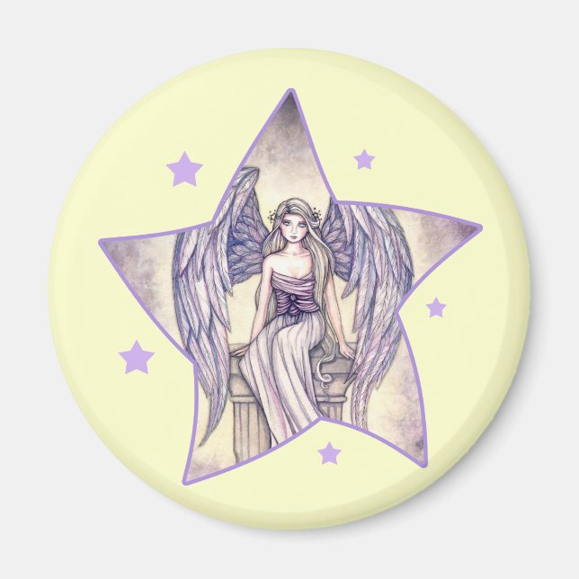 Angel's Perch Star Magnet (Front)