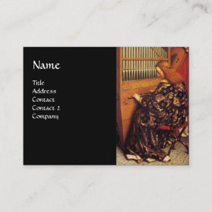 ANGELS PLAYING MUSIC ,detail Business Card