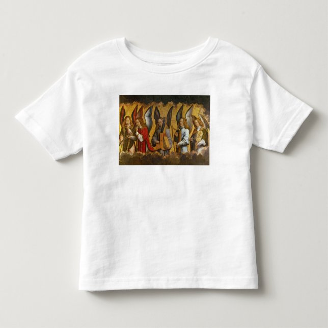 Angels Playing Musical Instruments Toddler T-Shirt (Front)