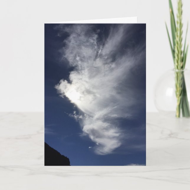 Angels Poetry Holiday Card (Front)