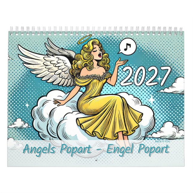 Angels Popart – Engel Popart Calendar (Cover)