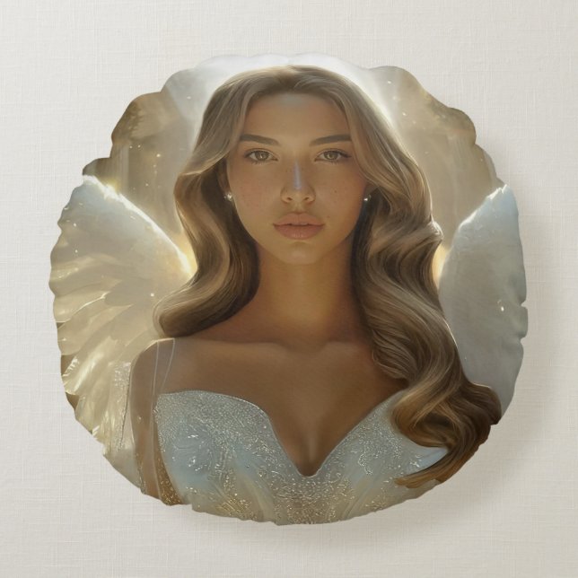 ANGELS ROUND CUSHION (Front)