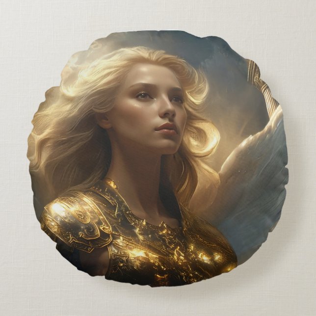 ANGELS ROUND CUSHION (Front)