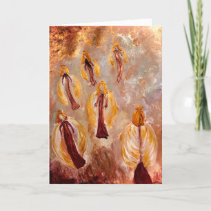 Angels Singing Holiday Card