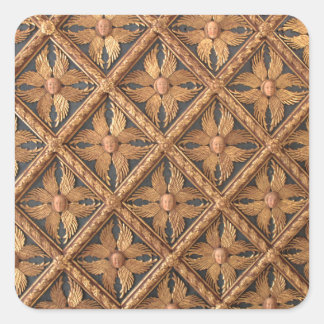 Angels. Six Winged Seraphim. Accademia Gallery in  Square Sticker