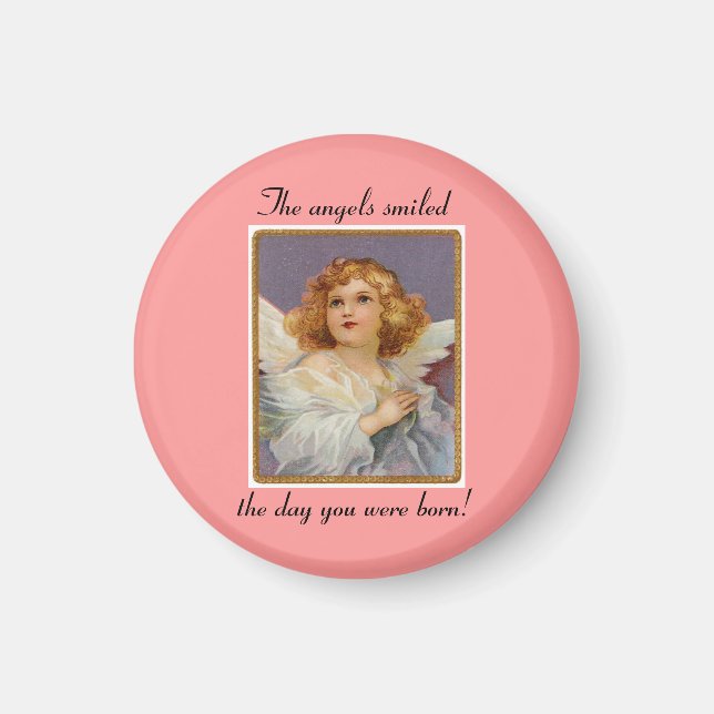 Angels Smiled Magnet (Front)