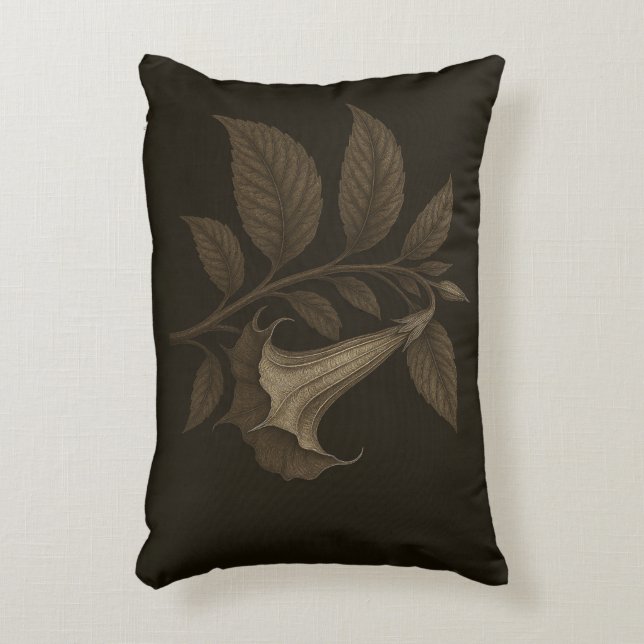 Angel's Trumpet Cushion Cover (Front(Vertical))