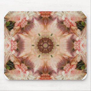 Angel's trumpet flower mandala - Mousepad