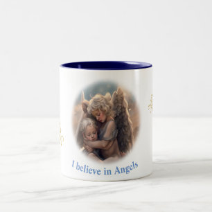 Angels Two-Tone Coffee Mug