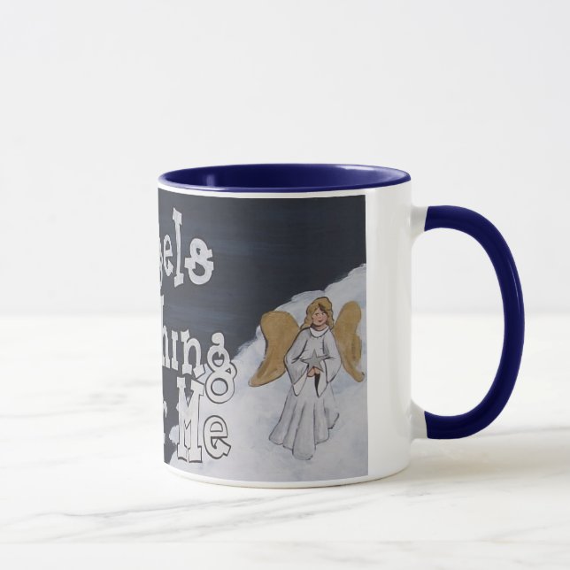 Angels Watching Over Me Mug (Right)