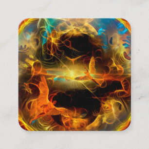 Angels will come square business card