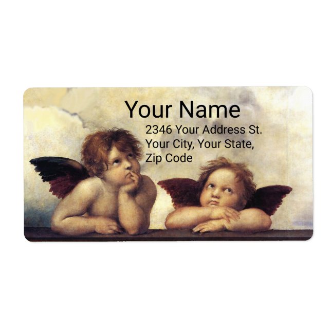 ANGELS / Winged Cherubs Raffaello  Sanzio (Front)