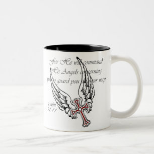 Angels Wings Two-Tone Coffee Mug