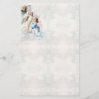 Angels With Bell Stationery