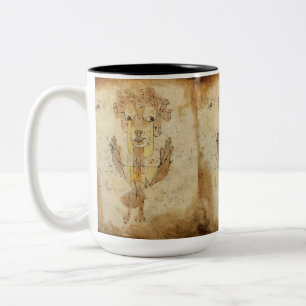 Angelus Novus by Paul Klee Two-Tone Coffee Mug