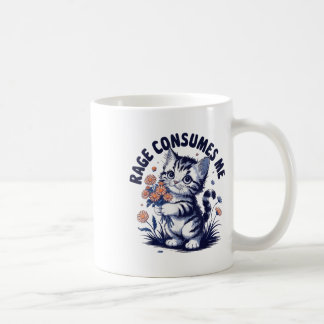Anger Angry Emotion Funny Rage Rage Consumes Me -  Coffee Mug