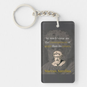 Anger Hurts You Most: Marcus Aurelius on Restraint Key Ring