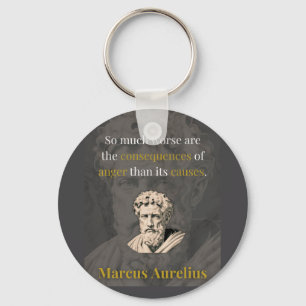 Anger Hurts You Most: Marcus Aurelius on Restraint Key Ring
