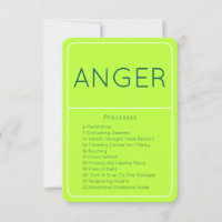 Anger LOA Emotional Guidance Scale Card
