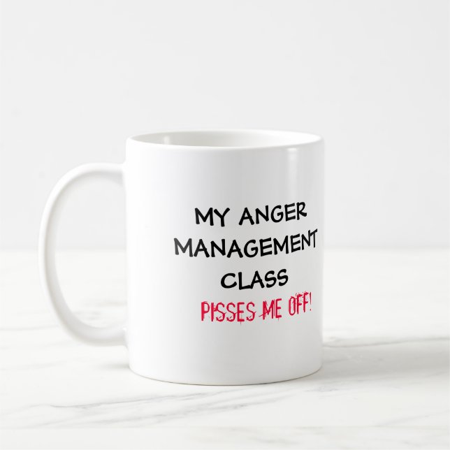 Anger Management Class Mug (Left)