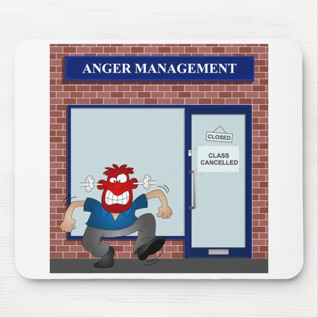 Anger management mouse mat (Front)