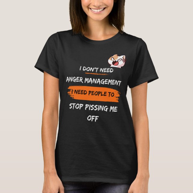 Anger Management T-Shirt (Front)