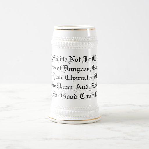 Image of Anger Not The DM Beer Stein